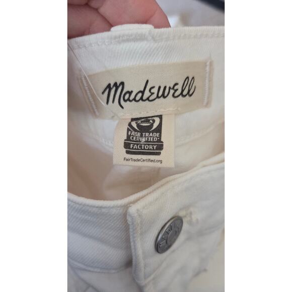 NWT Madewell The Emmett Patch Pocket Wide Leg Jeans Size 24 Retail $138 - Picture 6 of 8